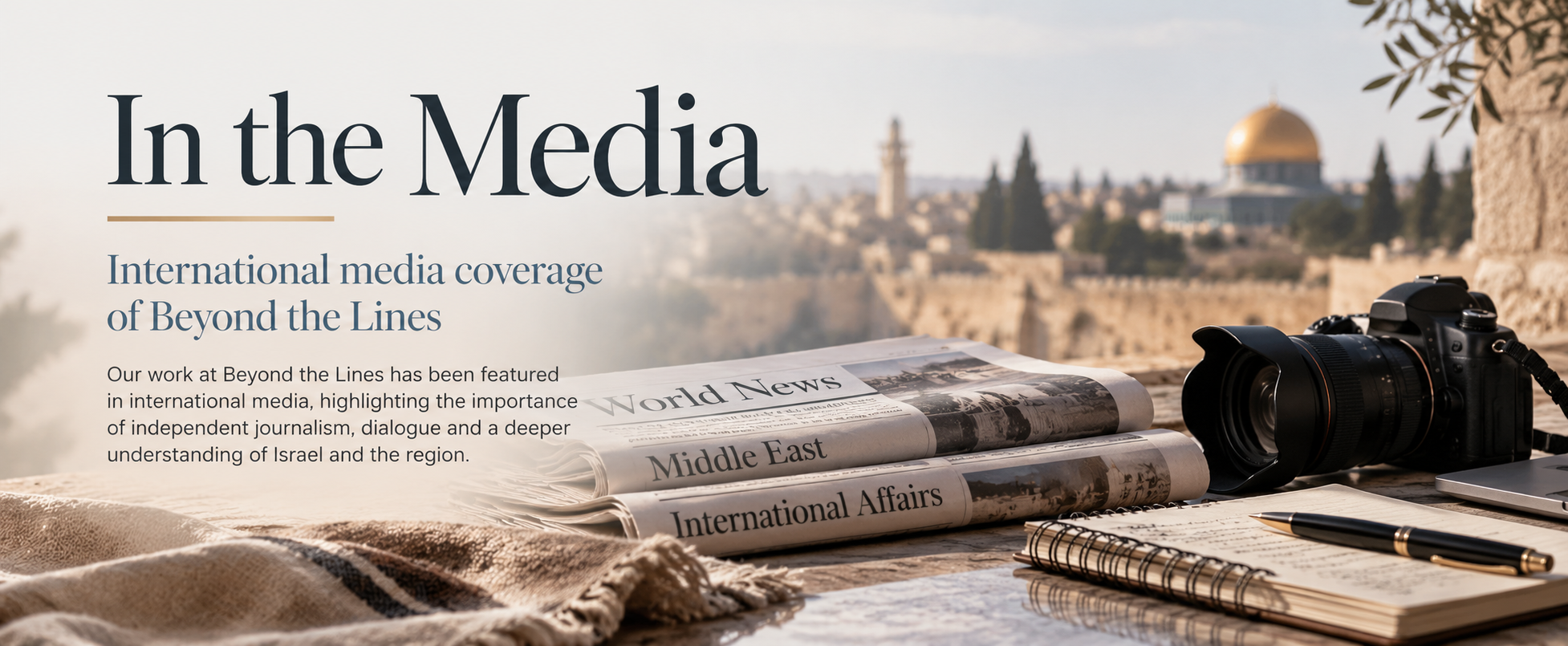 In the Media — International media coverage of Beyond the Lines
